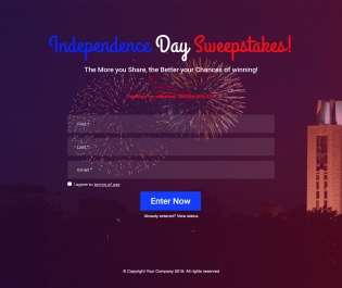 Independence Day Sweepstakes